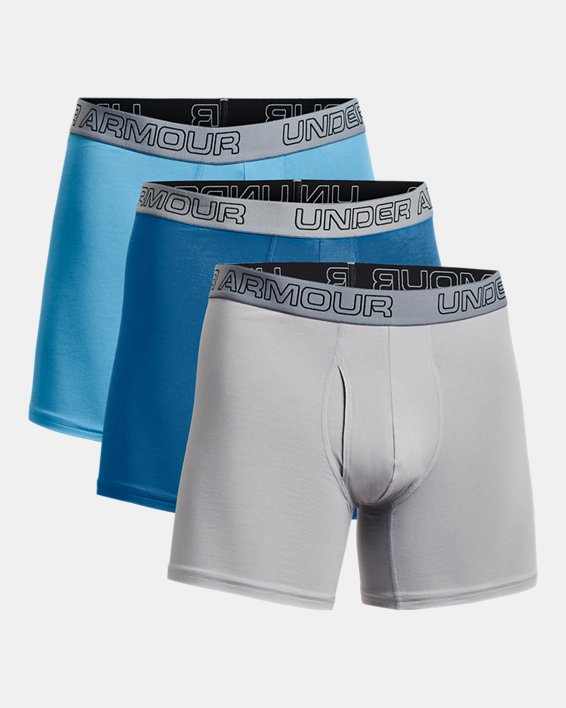 Boxerjock® Elástico Charged Cotton® de 15 cm para Hombre (Paquete de 3), Blue, pdpMainDesktop image number 2
